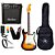 Kit Guitarra Sx Vintage Sst62 Sunburst Amplificador Sheldon - Imagem 1