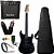 Kit Guitarra Tagima Tg500 Preto Black Amplificador Sheldon - Imagem 1
