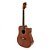 Kit Violão Rozini RX316 Jatobá Folk Elétrico Capa Bag - Imagem 2