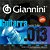 Encordoamento Giannini Guitarra Níquel 013 GEEGST13 - Imagem 1