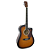 Violão Marques VA01 Aço Folk Elétrico Sunburst VA01SBEQ - Imagem 1