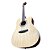 Violão Folk Marques VA01 natural Aço Elétrico c/ afinador - Imagem 4