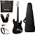 Kit Guitarra Giannini G102 Preto Fosco 2 Humbuckers + caixa - Imagem 1