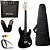 Kit Guitarra Giannini G101 Preto Humbucker c/ amplificador - Imagem 1