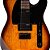 Guitarra Telecaster ESP ltd te200 tsb Tobacco Sunburst - Imagem 4