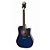 Violão Epiphone Pro-1 Ultra Blueburst azul tampo maciço regulado - Imagem 1