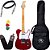 Guitarra Sx Stl50 telecaster Vintage vermelha Candy Capa - Imagem 1