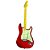 Guitarra Michael GM222N vermelha Red Strato Stonehenge capa - Imagem 2