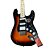 Guitarra Michael GM237N Sunburst Black Strato Power capa bag - Imagem 5