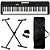 Teclado Casio Cts300 Preto teclas sensitivas + bag + pedestal - Imagem 1