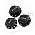 Set De Knobs Guitarra Fender Stratocaster Vtt Preto - Imagem 2