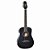 Violão Seizi Baby Akira Black Open Pore Half Cutaway Com Bag - Imagem 4