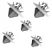 KIT 10 PCS GRAMPO FRISO LATERAL C4/C5/EXPERT - Imagem 2