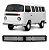 GRADE/CHURRASQUEIRA DIANTEIRA DA KOMBI CLIPPER FERRO - Imagem 1
