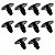 KIT 10PCS GRAMPO MANTA CAPO GOL/PARATI/SAVEIRO - Imagem 2