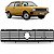 GRADE DO GOL 1982/1986 PRETA MOTOR ÁGUA - Imagem 1