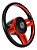 VOLANTE RALLYE VERMELHO UNIVERSAL - Imagem 2