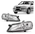 FAROL CELTA 2000 A 2006 CROMADO - Imagem 1