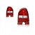LANTERNA TRASEIRA DO GOL G3 1999 CRISTAL ABA VERMELHO - Imagem 2