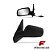 RETROVISOR DO GOL 1999 A 2008 COM CONTROLE 2 PORTAS - Imagem 2