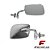 RETROVISOR DO FUSCA MEXICANO CROMADO - Imagem 2