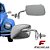 RETROVISOR DO FUSCA MEXICANO CROMADO - Imagem 1