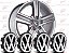 KIT 4PCS SUB CALOTA 51MM VW GOL G5 C/EMBLEMA - Imagem 1