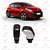 BOLA DE CAMBIO DO PEUGEOT 208 PRETA LATERAL PRATA - Imagem 1
