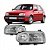 FAROL DO GOLF 1995 A 1998 GTI COM AUXILIAR - Imagem 1