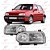 FAROL DO GOLF 1995 A 1998 GTI COM AUXILIAR - Imagem 1