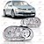 FAROL DO GOLF 1999 A 2006 SEM AUXILIAR - Imagem 1