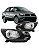 FAROL GOL G8 SIMPLES MASCARA NEGRA - Imagem 1