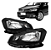 FAROL DO GOL G7 SIMPLES MASCARA NEGRA FRISO PRETO - Imagem 1