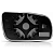 LENTE ESPELHO RETROVISOR GOL G3 G4 2001 A 2012 SANTANA 2000 A 2005 GOLF 2001 A 2007 COM BASE - Imagem 3
