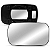 LENTE ESPELHO RETROVISOR PALIO 1996 A 2002 UNO FIRE 2001 A 2004 COM BASE BLAWER - Imagem 2
