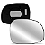 LENTE ESPELHO RETROVISOR S10 BLAZER 1995 A 2011 COM BASE BLAWER - Imagem 2