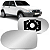 LENTE ESPELHO RETROVISOR UNO ECONOMY 2011 A 2013 COM BASE BLAWER - Imagem 1