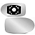 LENTE ESPELHO RETROVISOR UNO ECONOMY 2011 A 2013 COM BASE BLAWER - Imagem 4