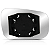 LENTE ESPELHO RETROVISOR UNO VIVACE 2010 A 2021 COM BASE BLAWER - Imagem 3