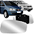 LENTE ESPELHO RETROVISOR STILO 2002 A 2007 IDEA 2005 A 2010 COM BASE BLAWER - Imagem 1
