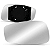 LENTE ESPELHO RETROVISOR STILO 2002 A 2007 IDEA 2005 A 2010 COM BASE BLAWER - Imagem 2