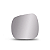 LENTE ESPELHO RETROVISOR FIORINO 2014 A 2022 COM BASE BLAWER - Imagem 2