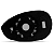 LENTE ESPELHO RETROVISOR PUNTO LINEA 2007 A 2016 COM BASE BLAWER - Imagem 3