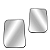 LENTE ESPELHO RETROVISOR FIORINO 1997 A 2010 COM BASE BLAWER - Imagem 4