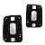 LENTE ESPELHO RETROVISOR FIORINO 1997 A 2010 COM BASE BLAWER - Imagem 5