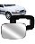 LENTE ESPELHO RETROVISOR FIESTA 1997 A 2002 COM BASE BLAWER - Imagem 1