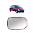 LENTE ESPELHO RETROVISOR FORD KA 1997 A 2007 MODELO FICOSA COM BASE - Imagem 1
