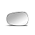 LENTE ESPELHO RETROVISOR CLIO SCENIC 1999 A 2012 COM BASE BLAWER - Imagem 4