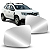 LENTE ESPELHO RETROVISOR LOGAN/SANDERO/DUSTER 2015 EM DIANTE COM BASE BLAWER - Imagem 1
