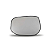 LENTE RETROVISOR NEW FIT 2009 A 2014 COM BASE BLAWER - Imagem 2